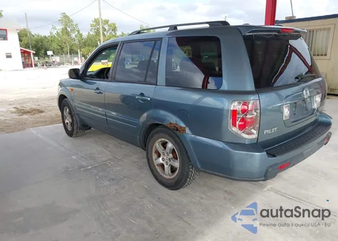 2006 Honda Pilot Ex-L из США, поврежденный, VIN 2HKYF18556H535134